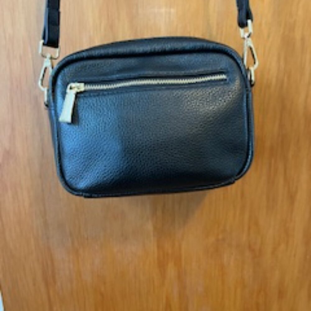 Pom Pom London Original Crossbody Bag Black - Picture 3 of 9